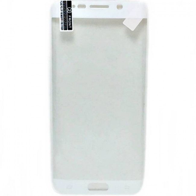 Película Plástica Color para Samsung Galaxy S6 Edge Plus - Branco