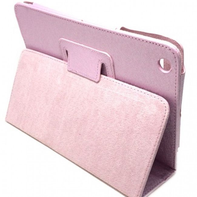 Capa Livro Acetinada para IPad Mini - Rosa