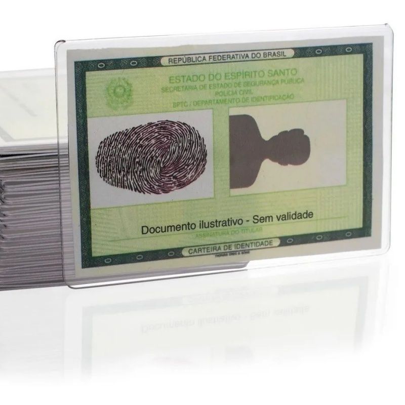 Capa Porta Documentos - Transparente