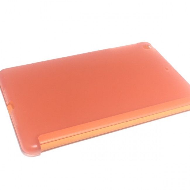 Capa Smart Cover com Fundo Transparente para IPad Mini - Laranja