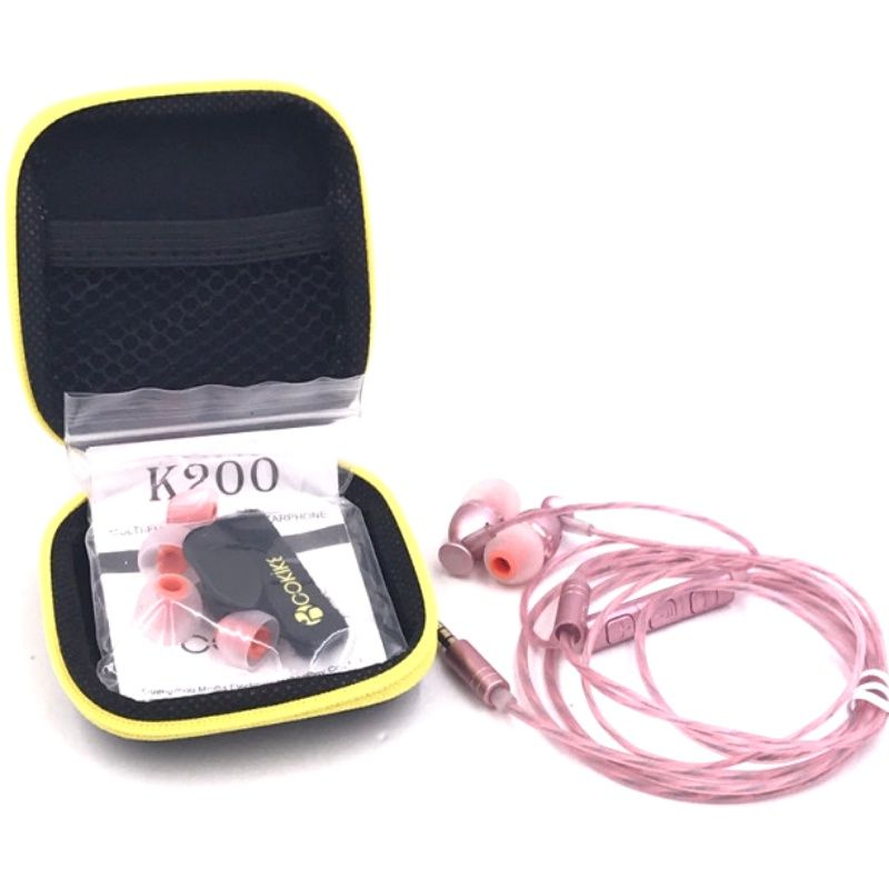Fone de Ouvido Cokike K200 - Rosa