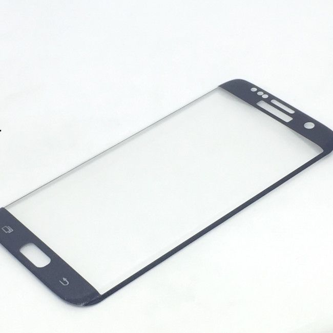 Película de Vidro Temperado Color para Samsung Galaxy S7 Edge - Preto