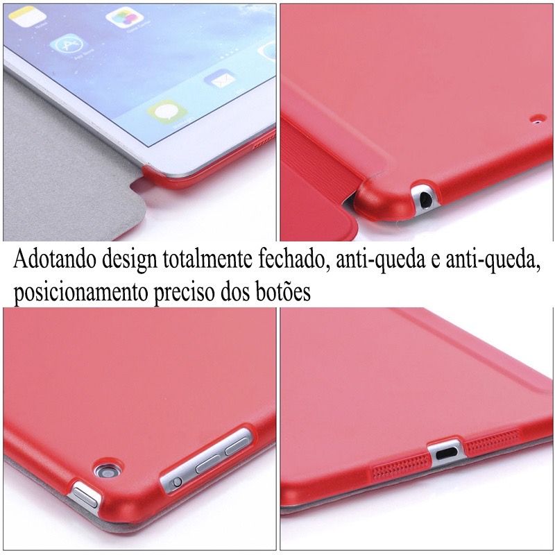 Capa Smart Cover com Fundo Removível para IPad Mini 2/3- 7.9'' - Roxo