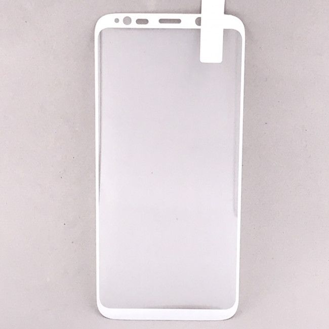 Película de Vidro Temperado Color Baseus 3D Arc para Samsung Galaxy S8 - G950 - Branco