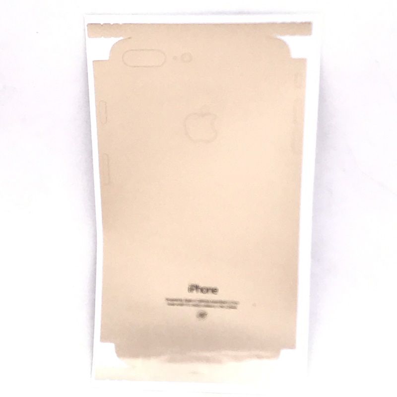 Película Traseira Adesiva para IPhone - Dourado