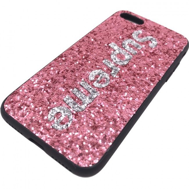 Capa Supreme Glitter - Rosa