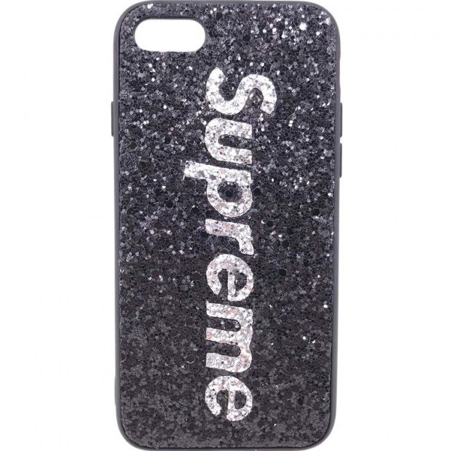 Capa Supreme Glitter - Preto