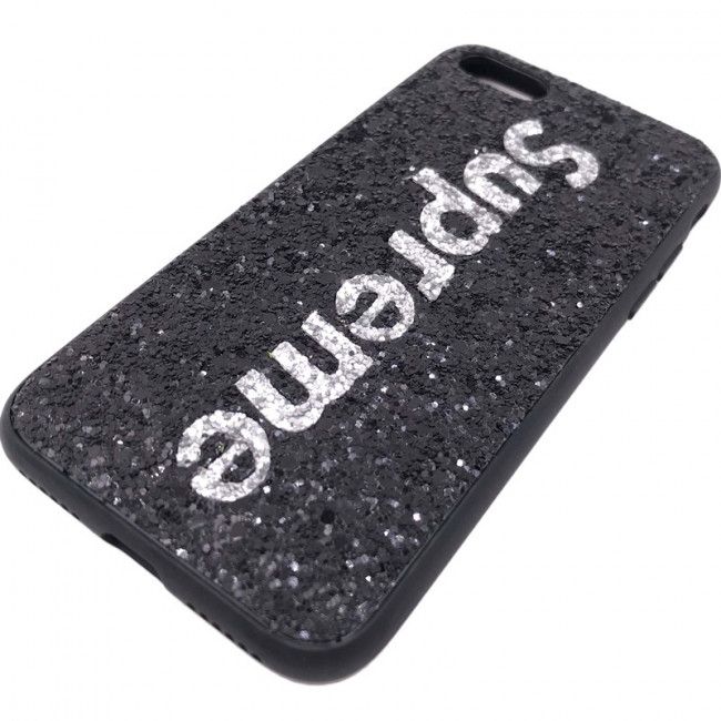 Capa Supreme Glitter - Preto