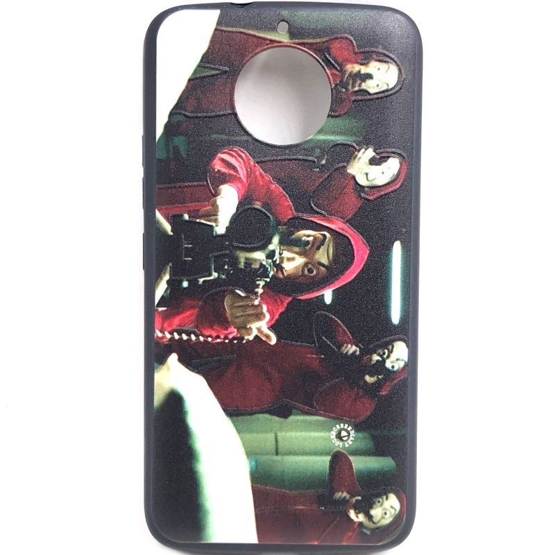 Capa Cinema - La Casa de Papel Metralhadoras para Motorola Moto G5 Plus
