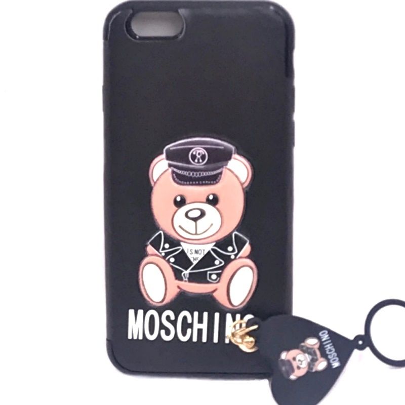 Capa Ursinho - Black Moschino Officer