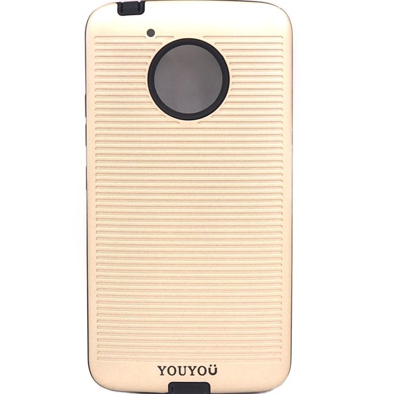 Capa Anti Choque YouYoü Linhas - Dourado
