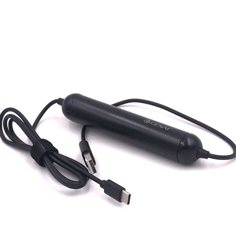 Bateria Extra Portátil Universal - Power Bank Genai Usb Type C - AC-02 - 2500mAh - Preto