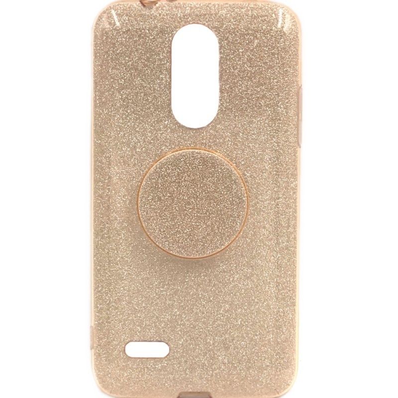 Capa Glitter Suporte - Dourado