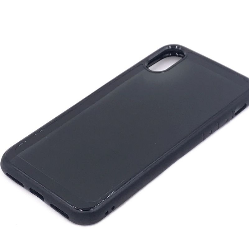 Capa Lateral Color para IPhone X/XS - Preto