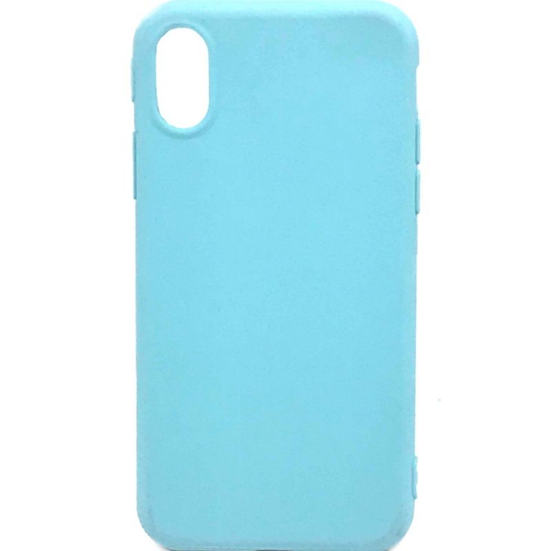Capa Colorida Lisa - Azul Esverdeado para IPhone X/XS
