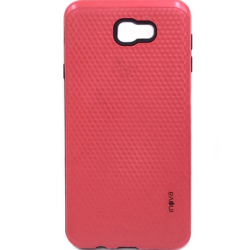 Capa Anti Choque Inova Pixels para Samsung Galaxy J7 Prime - Vermelho