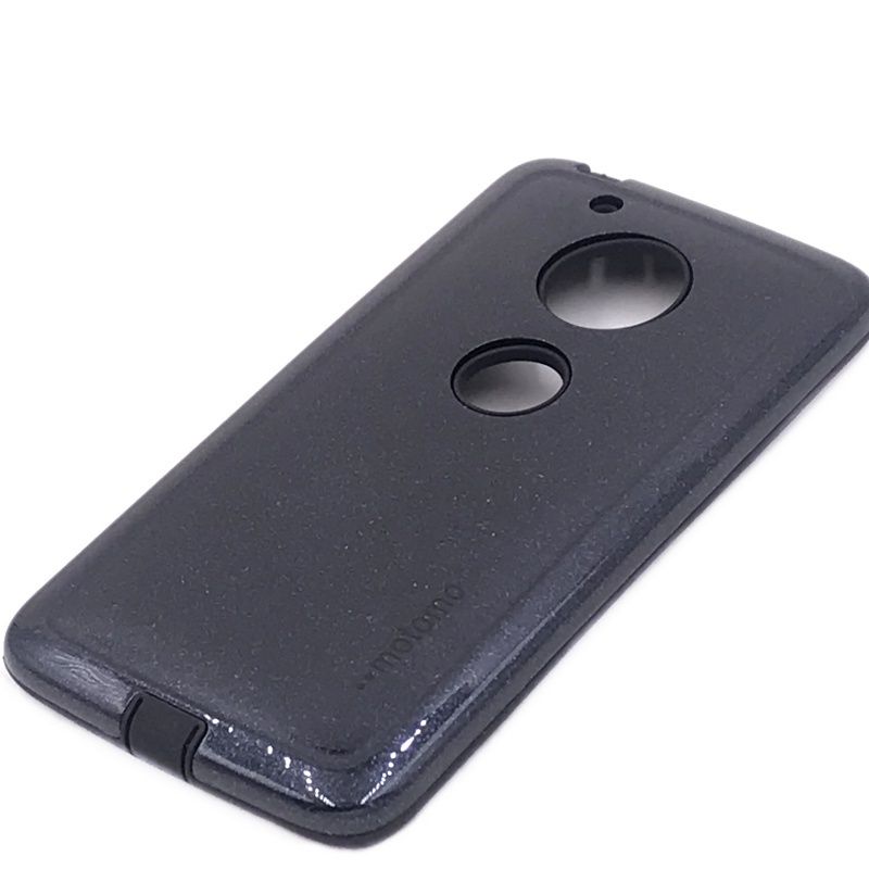 Capa Anti Choque Motomo Lisa para Motorola Moto G5 - Azul Marinho c/ Glitter