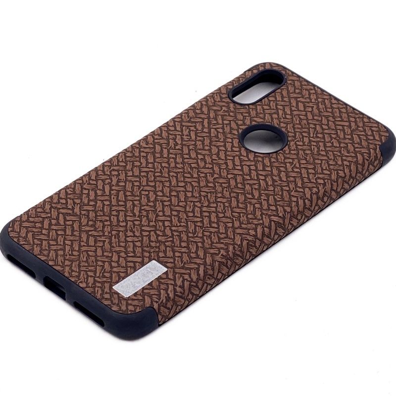 Capa SGP Borracha Tecido para Motorola Moto One - Marrom