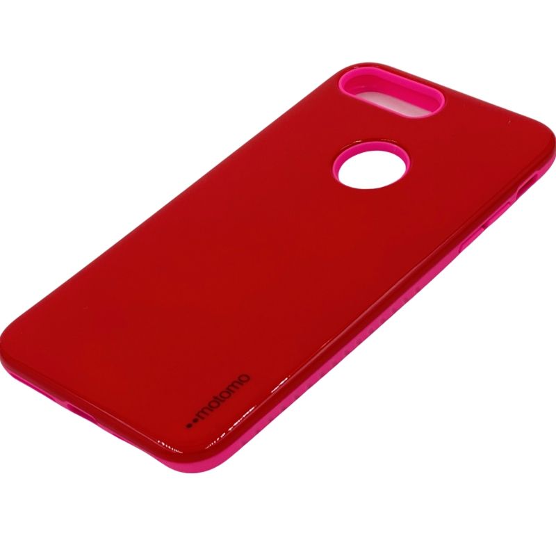 Capa Anti Choque Motomo Color - Vermelho c/ Pink