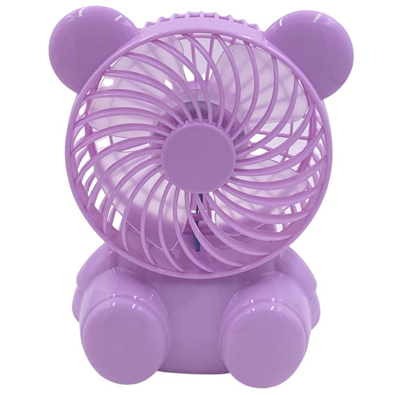 Mini Ventilador de Mesa S358 - Lilás