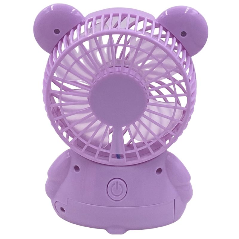 Mini Ventilador de Mesa S358 - Lilás