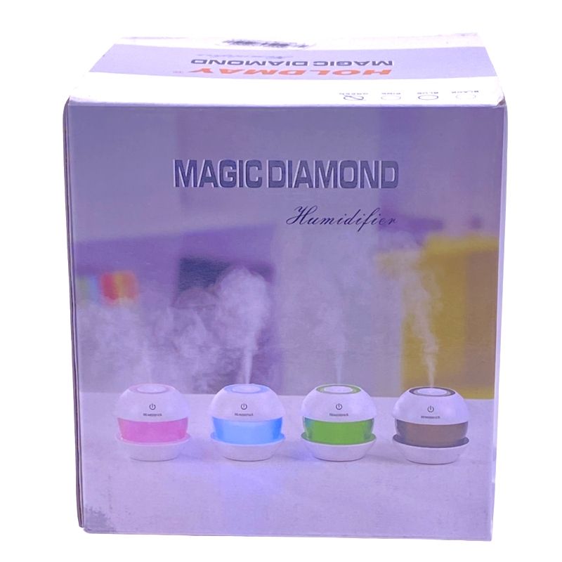 Umidificador e Aromatizador Usb Led - Magic Diamond Jiaxi - Verde