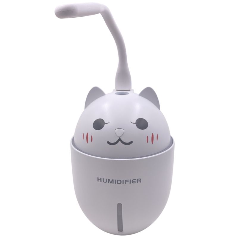 Umidificador e Aromatizador Usb Led/Ventilador - Adorable Pet Air Jiaxi - Branco