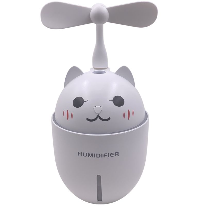 Umidificador e Aromatizador Usb Led/Ventilador - Adorable Pet Air Jiaxi - Branco