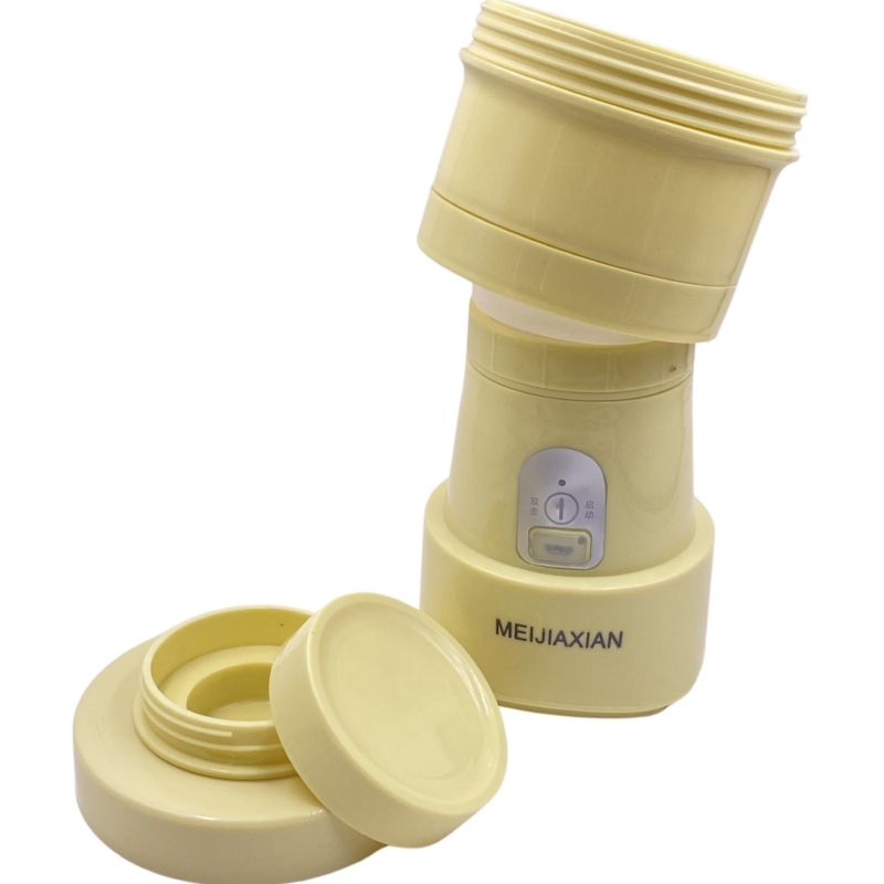Mini Liquidificador Portátil Dobrável 500ml - 2000mAh - Amarelo