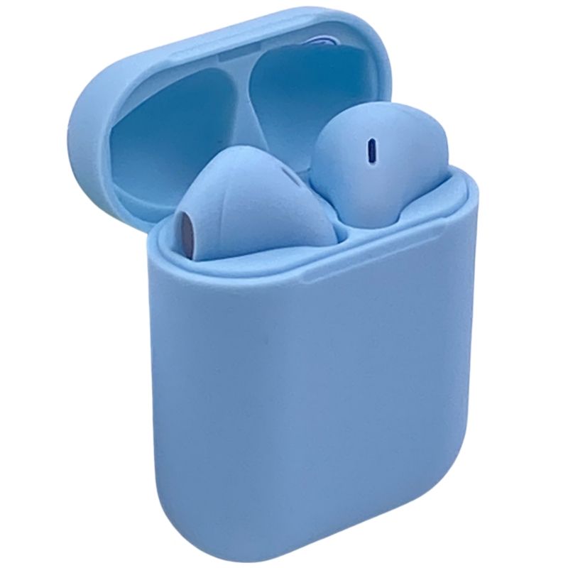 Fone de Ouvido Stereo sem Fio Bluetooth InPods 12 - Azul