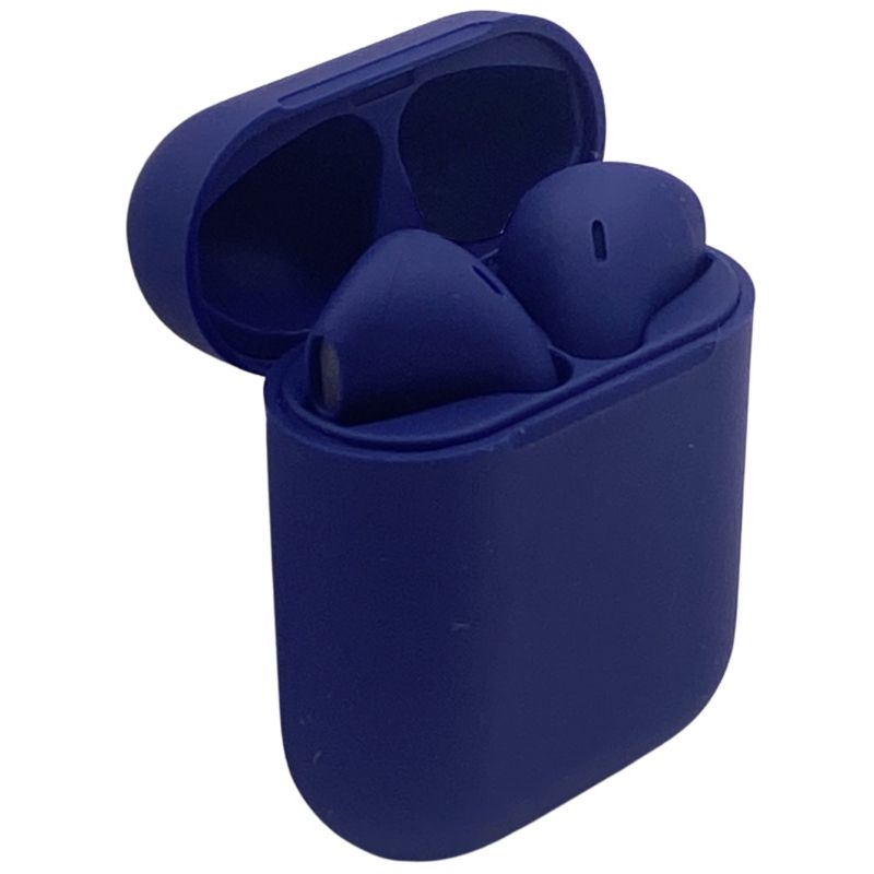 Fone de Ouvido Stereo sem Fio Bluetooth InPods 12 - Azul Marinho