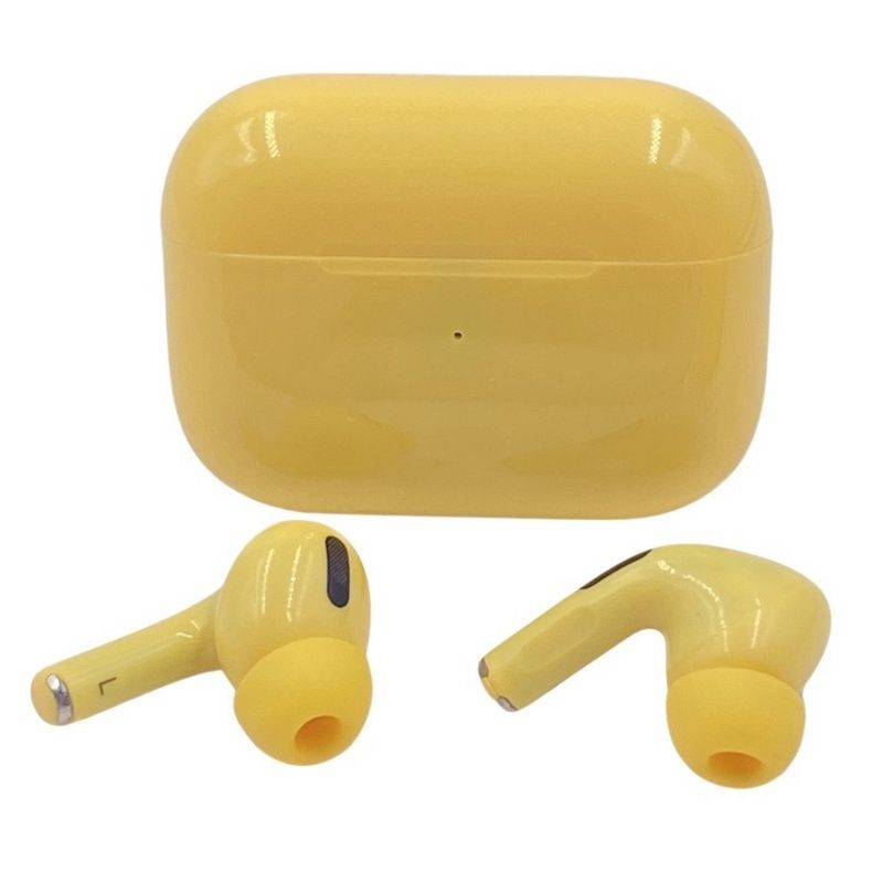 Fone de Ouvido Stereo sem Fio Bluetooth Pro Color V5.0 - Amarelo