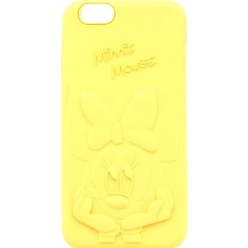Capa Minnie - Amarelo p/ IPhone 6/6s