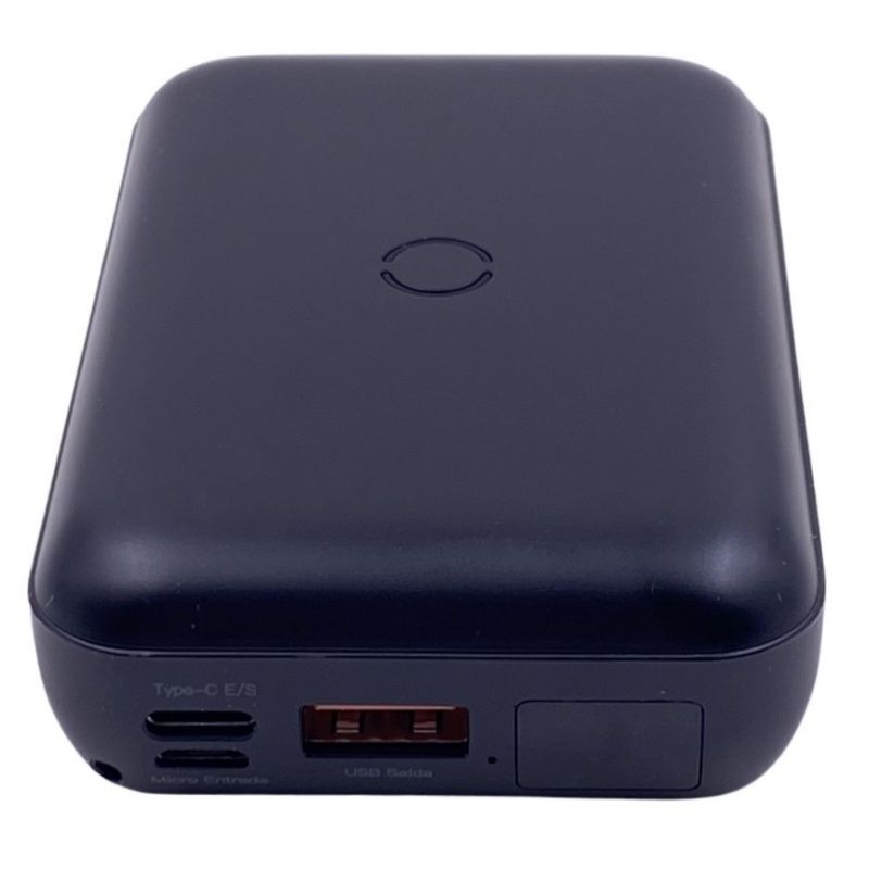 Carregador por Indução Yeeko AirCharge Mini 10.000mAh - Preto