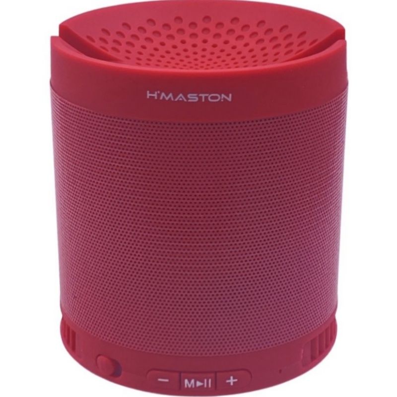 Caixa de Som Bluetooth Multifuncional Suporte H'Maston HF-Q3 - Vermelho