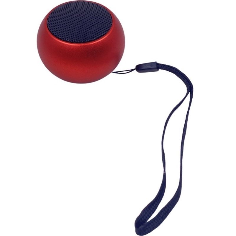 Mini Caixa de Som Portátil Bluetooth H'Maston M003 - Vermelho