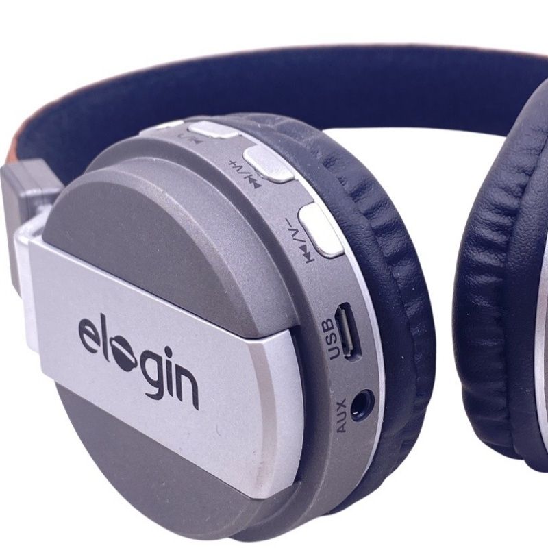 Fone de Ouvido Bluetooth Elogin EG-AZ003 - Grafite