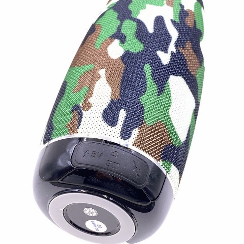 Caixa de Som Portátil Bluetooth H'Maston XDG-108 - Camuflada Verde