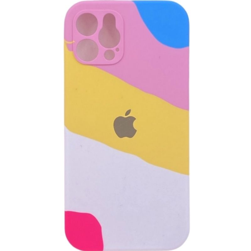 Capa Autêntica Colorful - Rosa/Amarelo/Branco