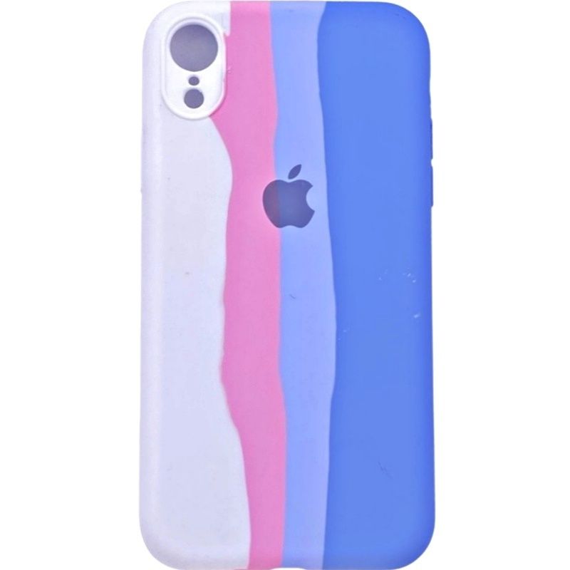 Capa Autêntica Colorful - Branco/Rosa/Azul