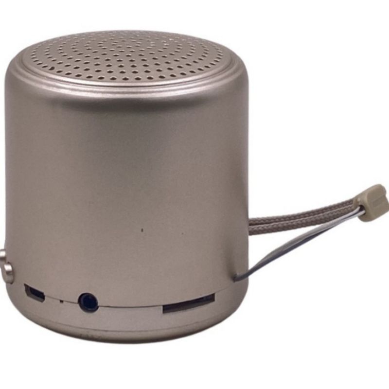 Caixa de Som Portátil Bluetooth Altomex AL-6889 - Dourado