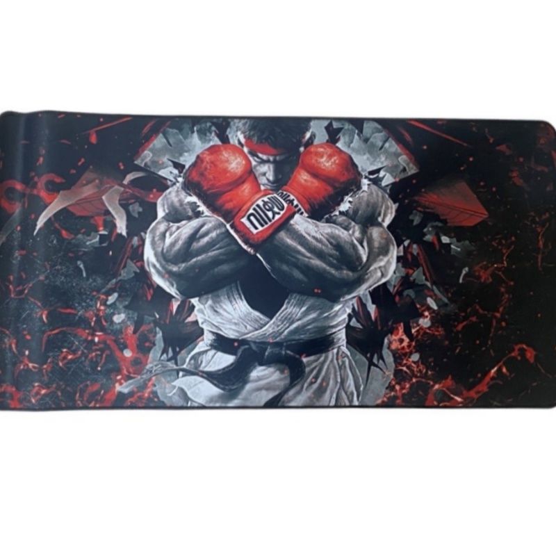 Mouse Pad Gamer Grande Exbom MP-7035 - Ryu Street Fighter