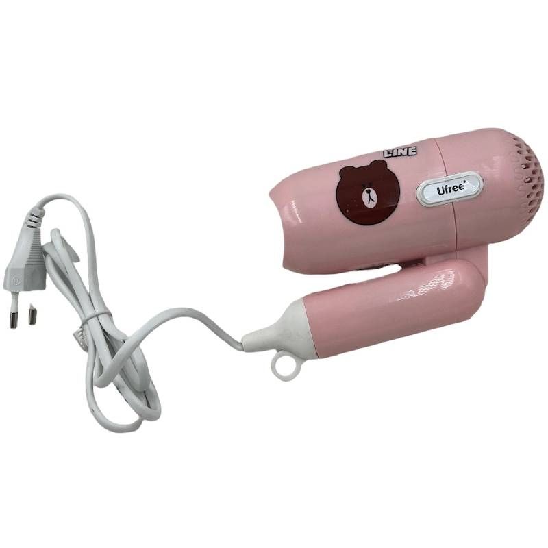 Mini Secador de Cabelo Ufree U-737 110V - Rosa