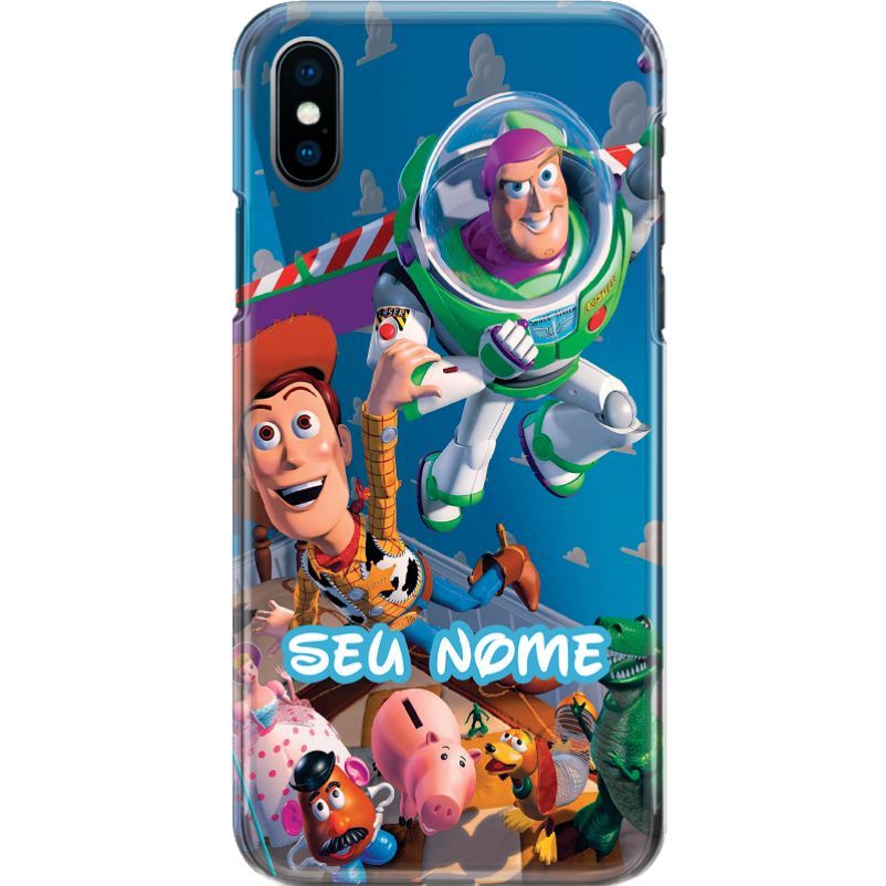 Capa Silicone NetCase Chapada Nome Coleção Disney - Woody e Buzz