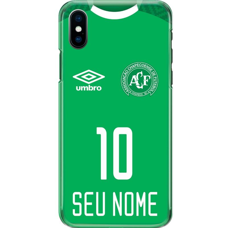 Capa Silicone NetCase Chapada Nome Coleção Times Brasileiros - Chape