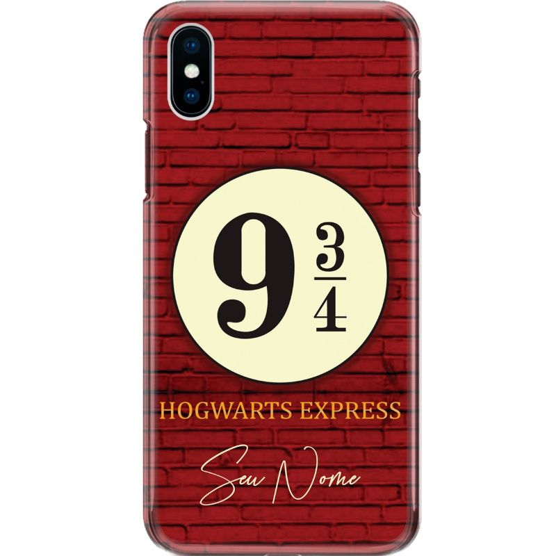 Capa Silicone NetCase Chapada Nome Coleção Harry P.tter - Platform 9 3/4