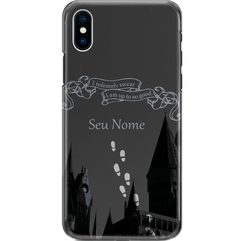 Capa Silicone NetCase Chapada Nome Coleção Harry P.tter - Marauder's Map Night