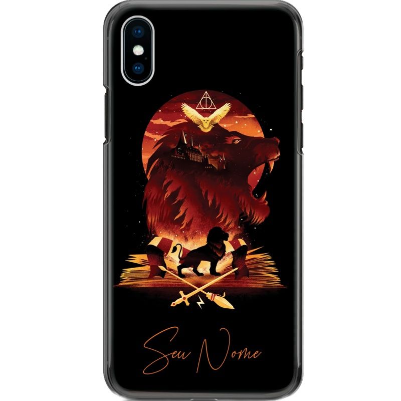 Capa Silicone NetCase Chapada Nome Coleção Harry P.tter - Gryffindor Symbol