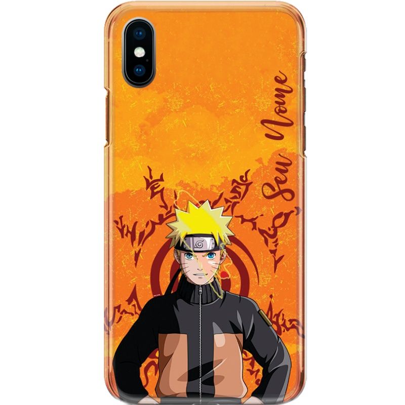 Capa Silicone NetCase Chapada Nome Coleção Naruto - Naruto Shippuden Kurama