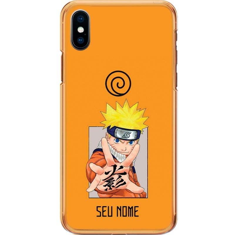 Capa Silicone NetCase Chapada Nome Coleção Naruto - Naruto em Moldura